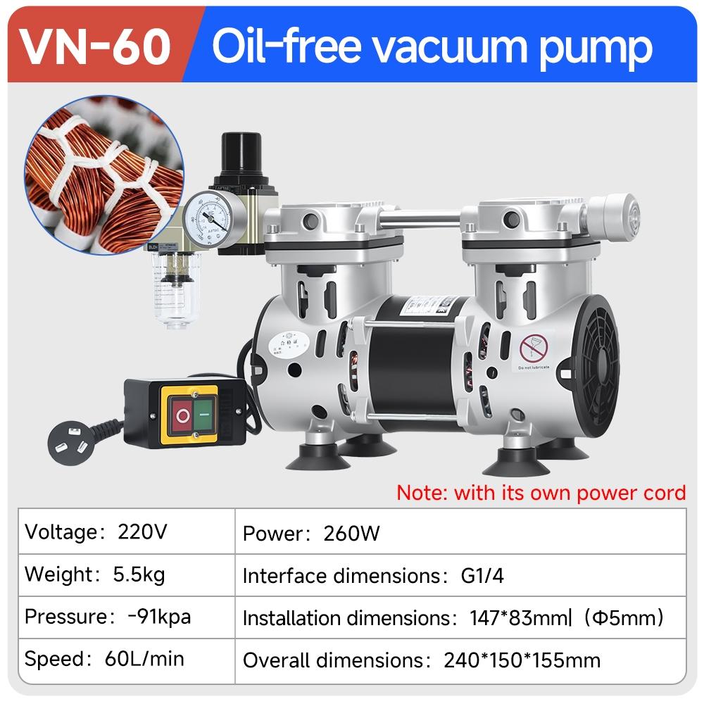 \oil-free-vacuum-pumps\vn-60\vn-60-60l-min-oil-free-vacuum-pump-with-gauge-and-switch-specification